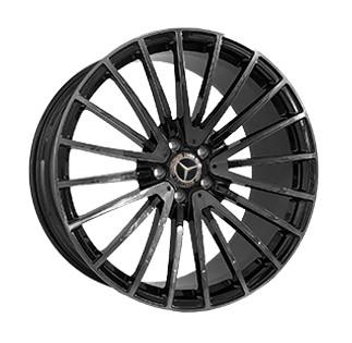Купить Диск Replica FORGED MR2183 GLOSS BLACK WITH DARK MACHINED FACE FORGED 20" 9,0J 5x112 ET34 DIA66,5