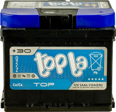 Купить Аккумулятор Topla TOP Euro R+ 54А/ч 510А 207/175/175 (д/ш/в) TST-T54-0